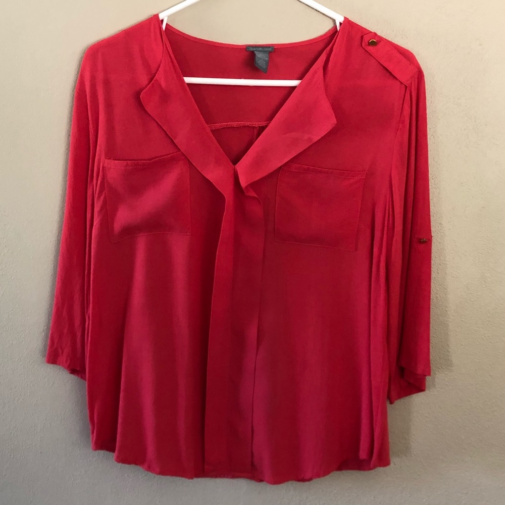 Charlotte Ruse blouse.